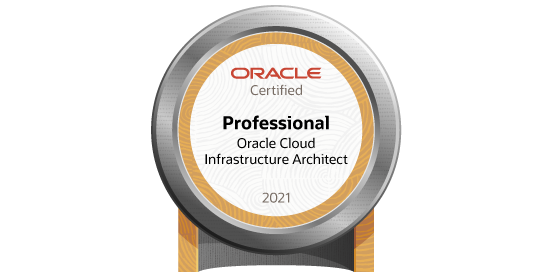 Oracle Certified - Oracle Cloud Infrastructure Architect (Professional) Logo