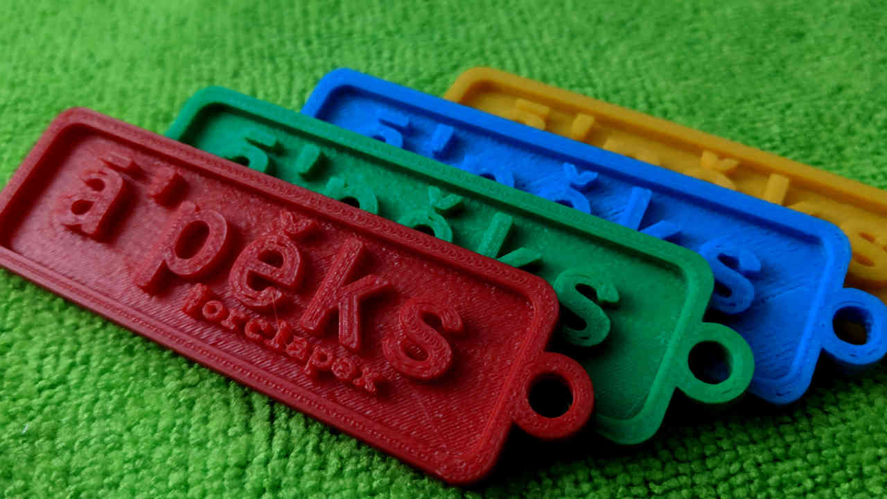 3D-printed #orclapex tags