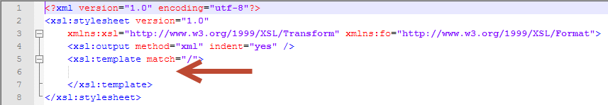 XSLT Template