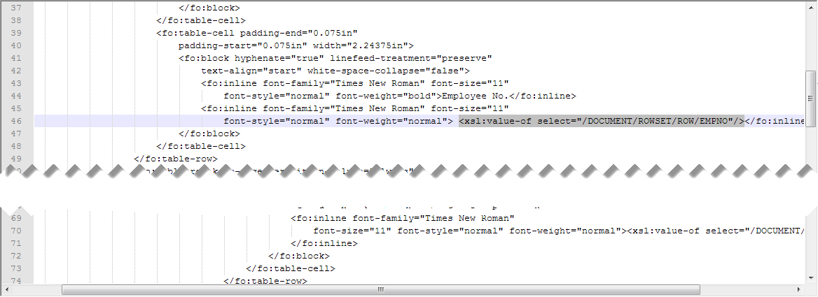 Embedding Query Results using XPath