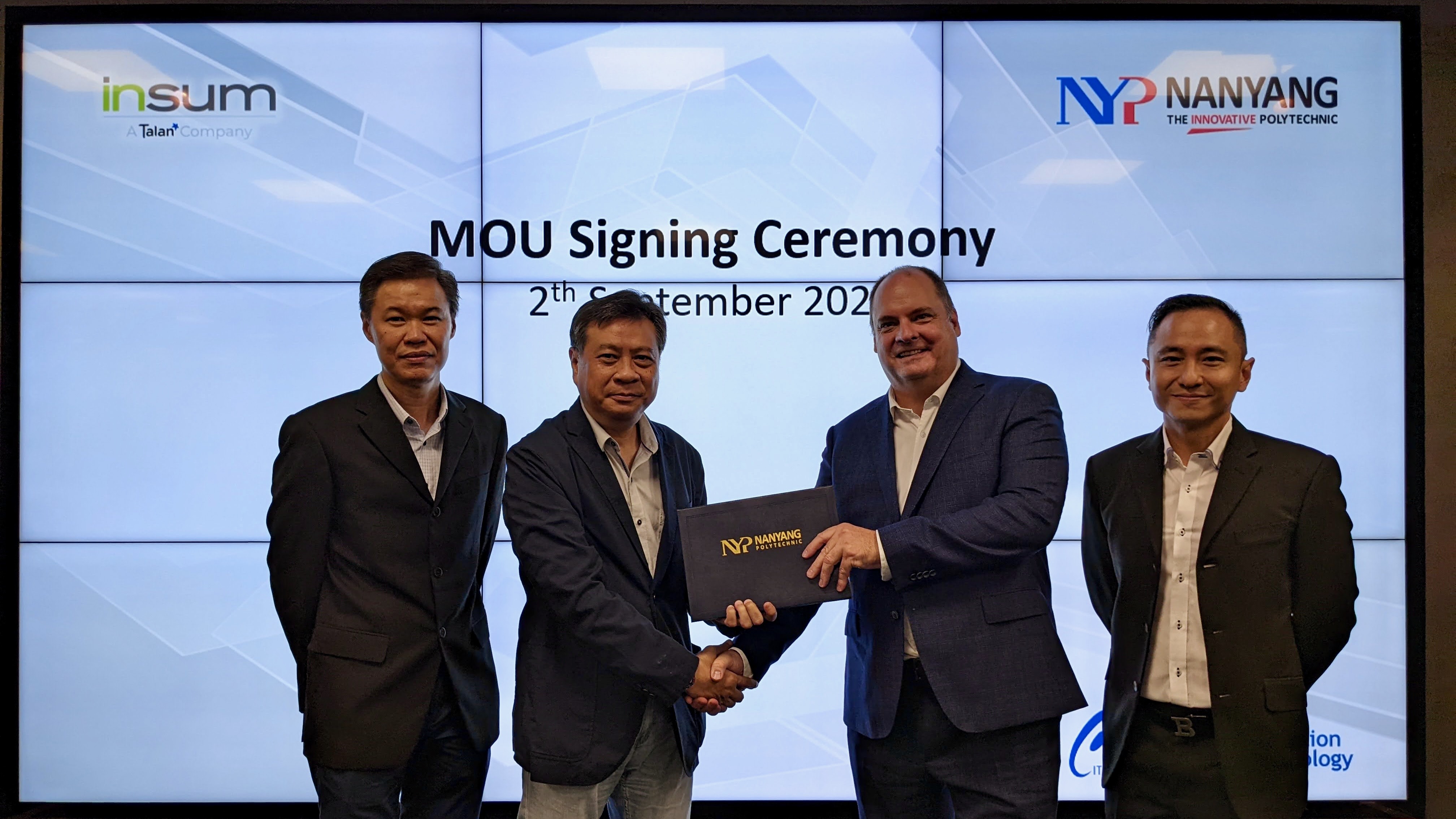 MoU signed between NYP and Insum
