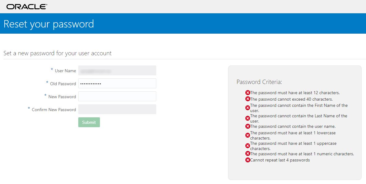 Set a Secure Password