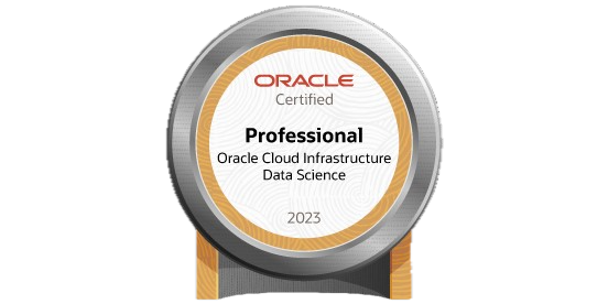 Oracle Certified - Oracle Cloud Infrastructure Data Science (Professional) Logo